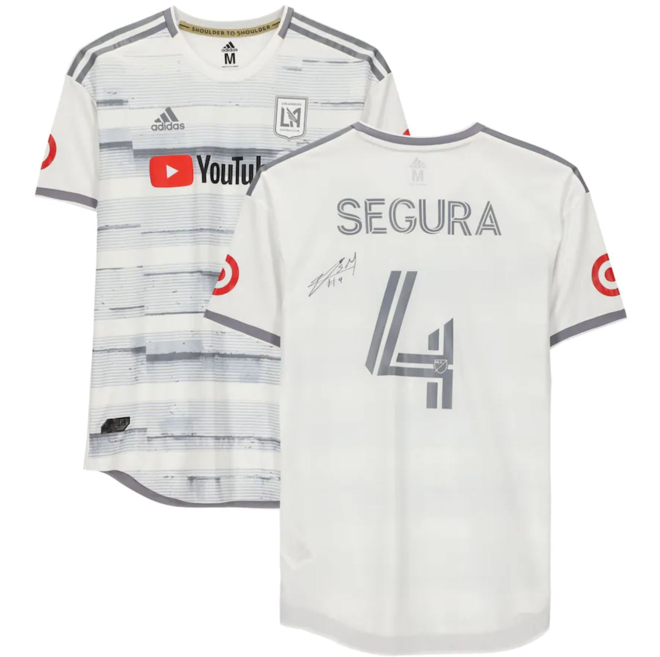 2019 Los Angeles FC Eddie Segura #4 Game Used Signed Black Jersey