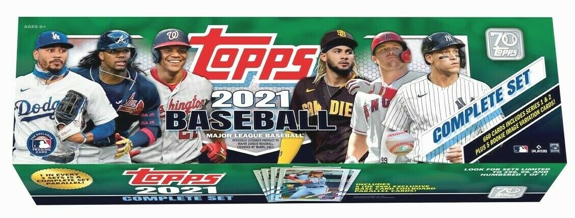 2022 Topps Baseball Factory Retail Set (660 Cards: 5 Rookie Variation Cards)