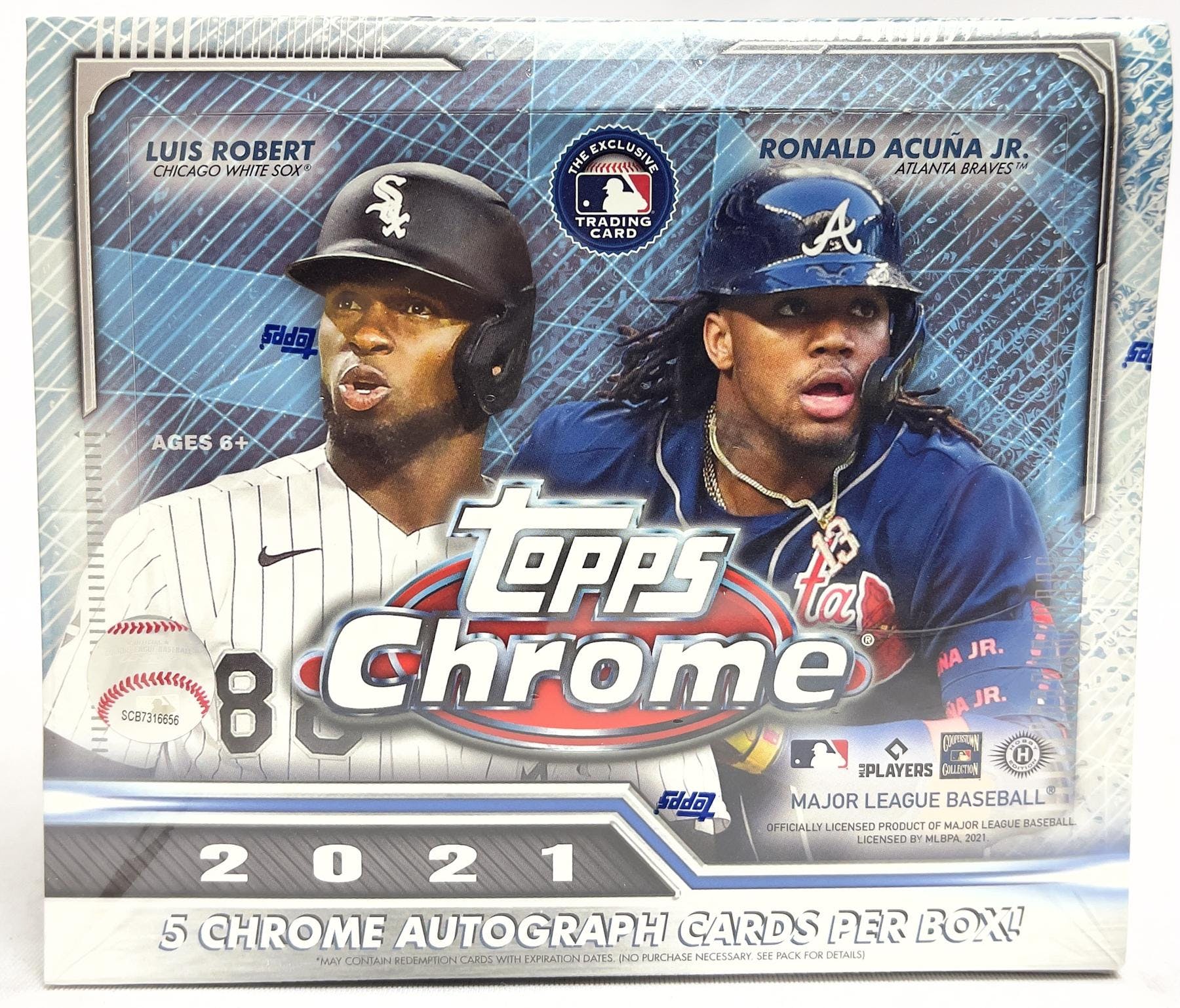 2021 Topps Chrome Baseball Hobby Jumbo Box – Meltzer Sports