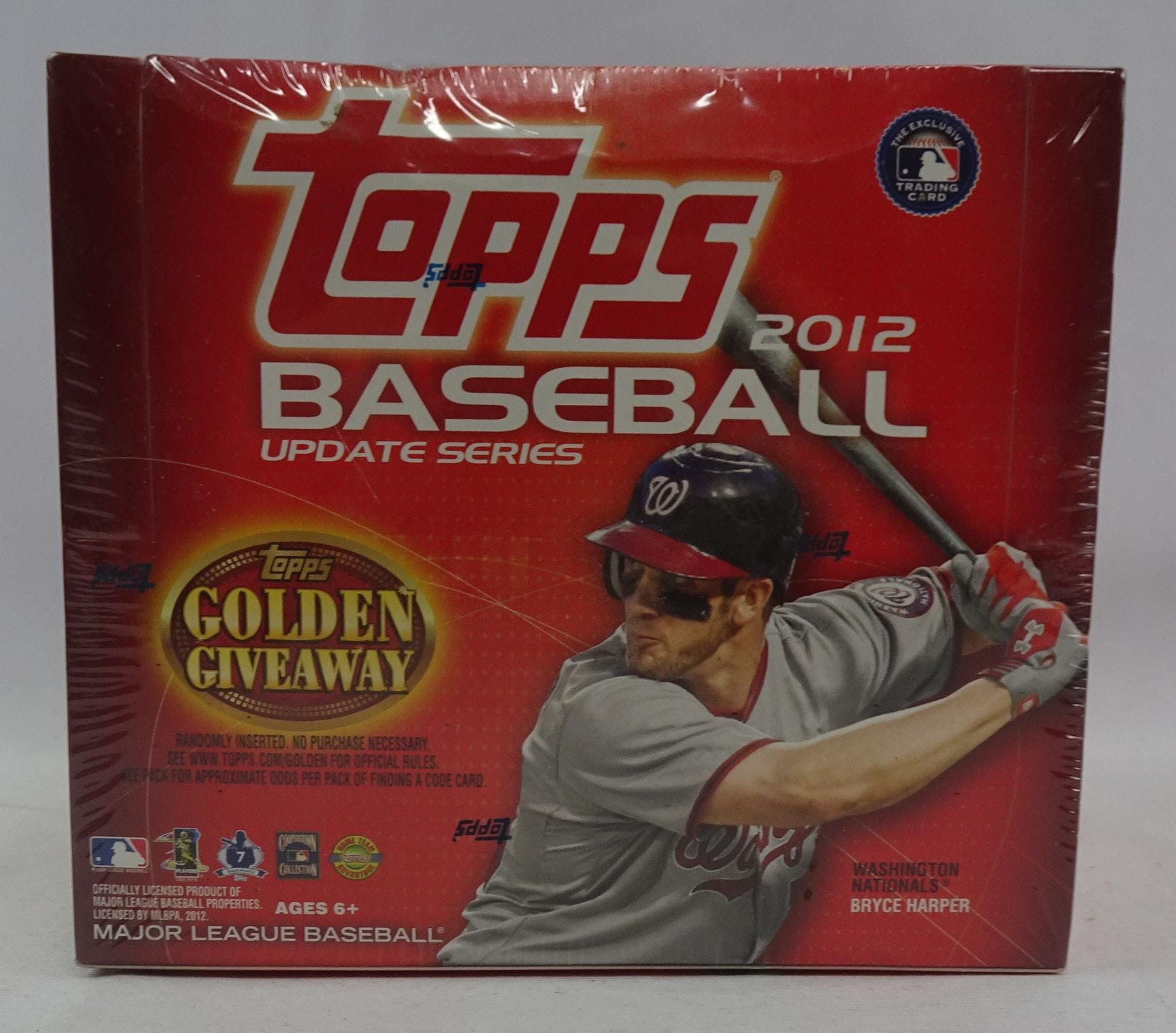 2012 Topps Update Series Baseball Jumbo Box