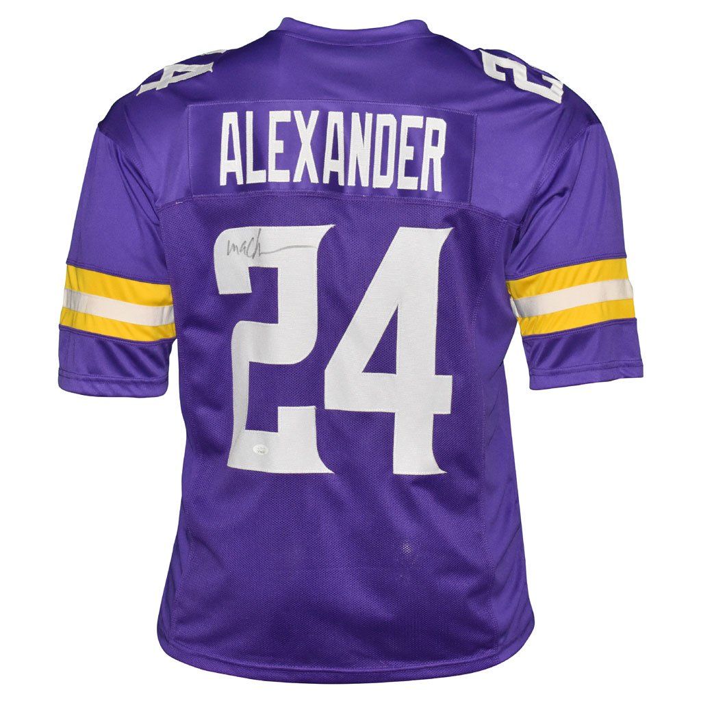 Mackensie Alexander Autographed Minnesota Vikings Football NFL Jersey –  Meltzer Sports