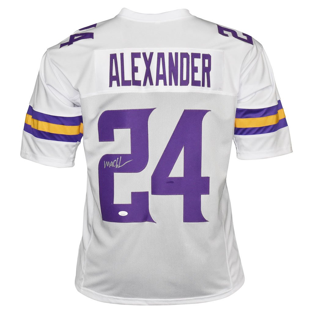 Mackensie Alexander Autographed Minnesota Vikings Football NFL Jersey –  Meltzer Sports