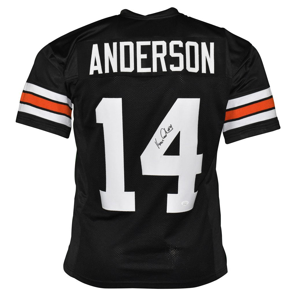 KEN ANDERSON AUTOGRAPHED THROWBACK CINCINNATI BENGALS JERSEY JSA CERTIFIED