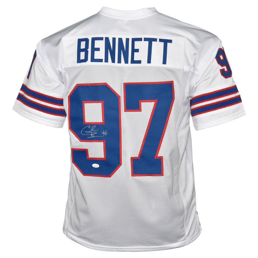 Cornelius Bennett Autographed Buffalo Bills Football NFL Jersey