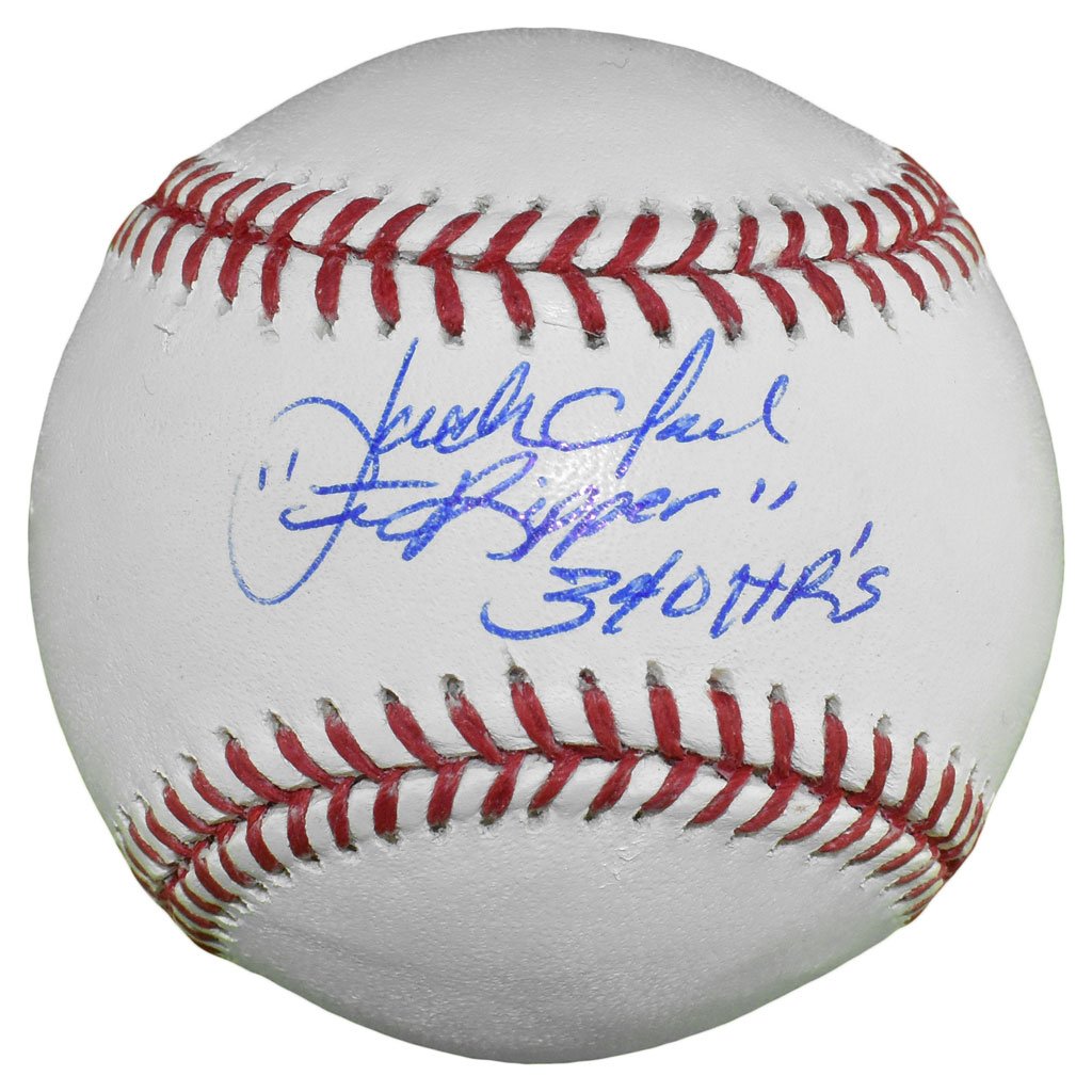 Justin Morneau Autographed Official Major League Baseball JSA