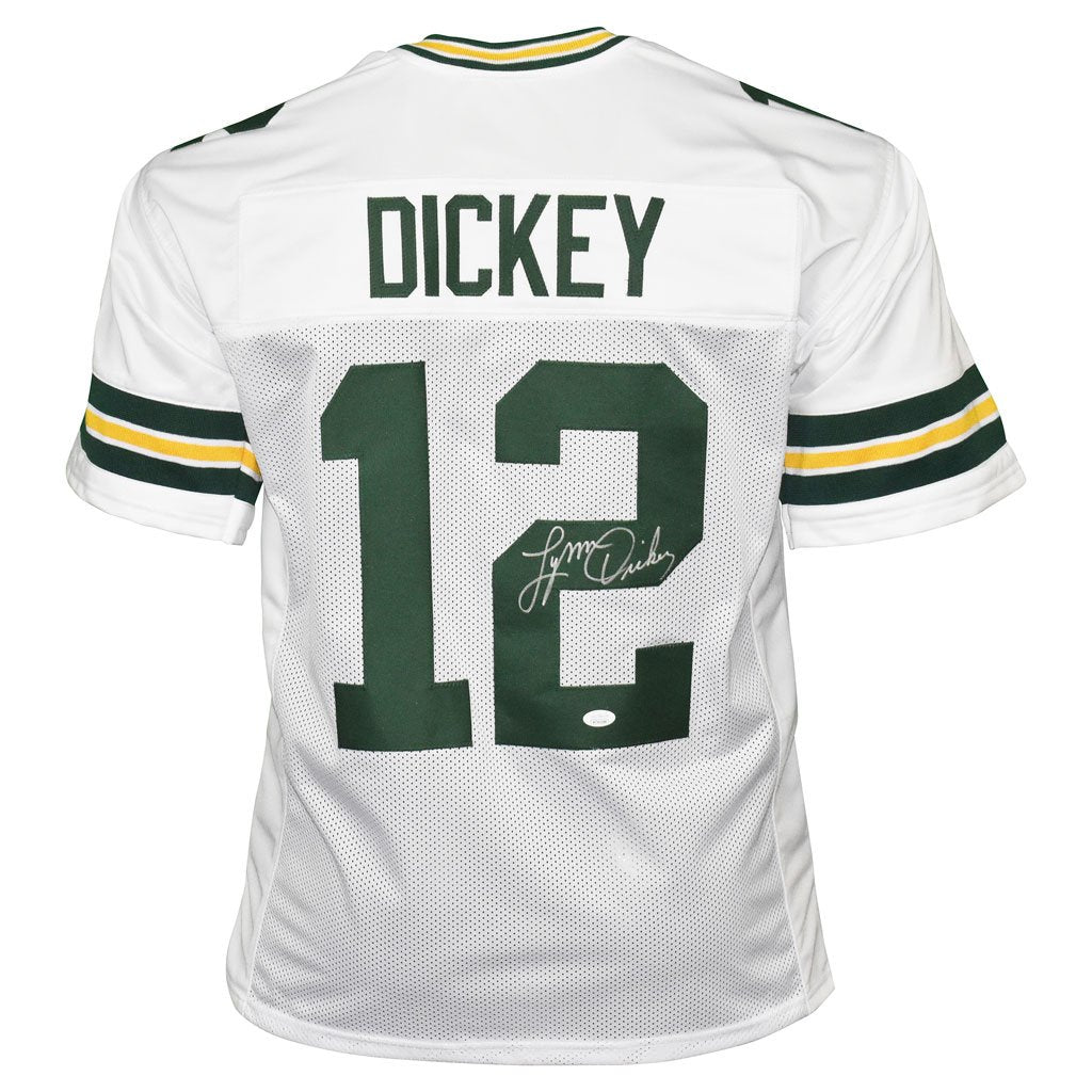 Unsigned Lynn Dickey Jersey #12 Green Bay Custom Stitched Green Football  New No Brands/Logos Sizes S-3XL 