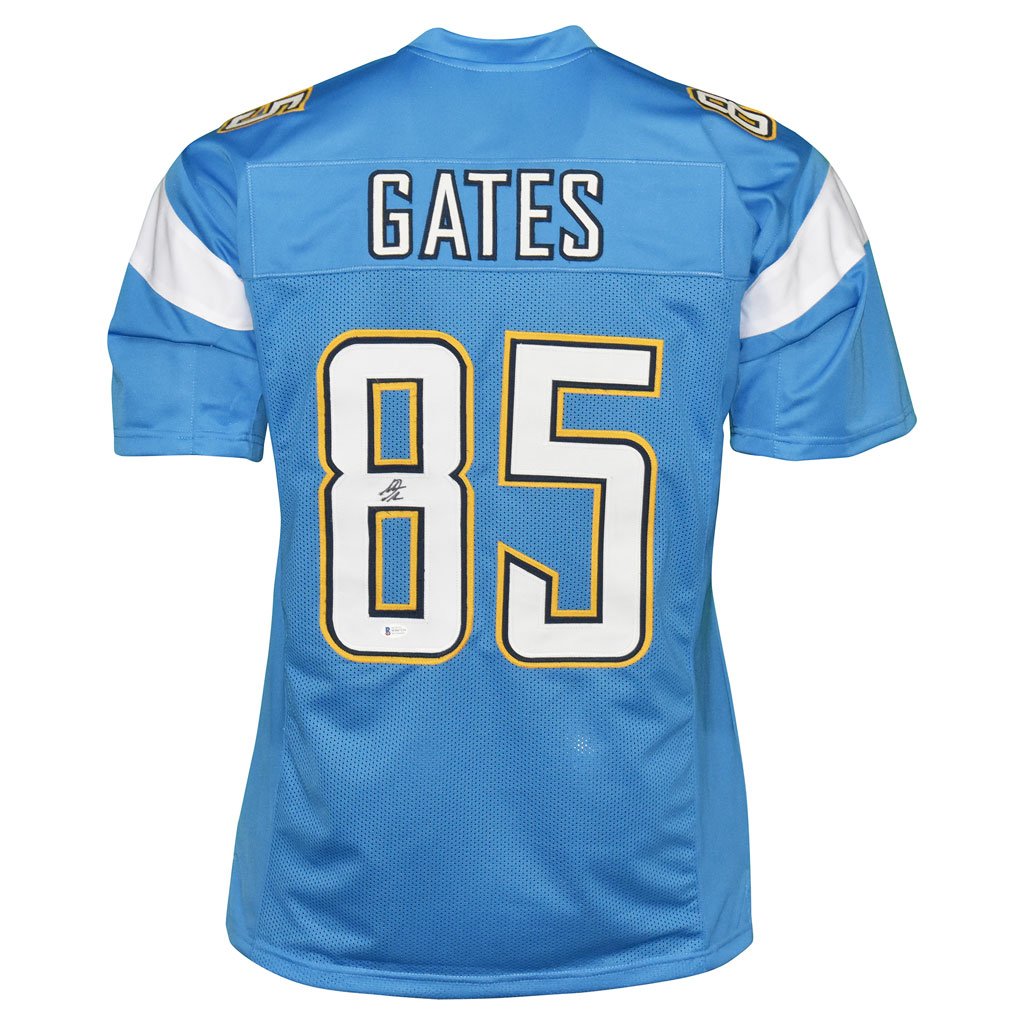 NFL Team Apparel San Diego / LA Chargers Antonio Gates Light Blue Jersey  Size XL