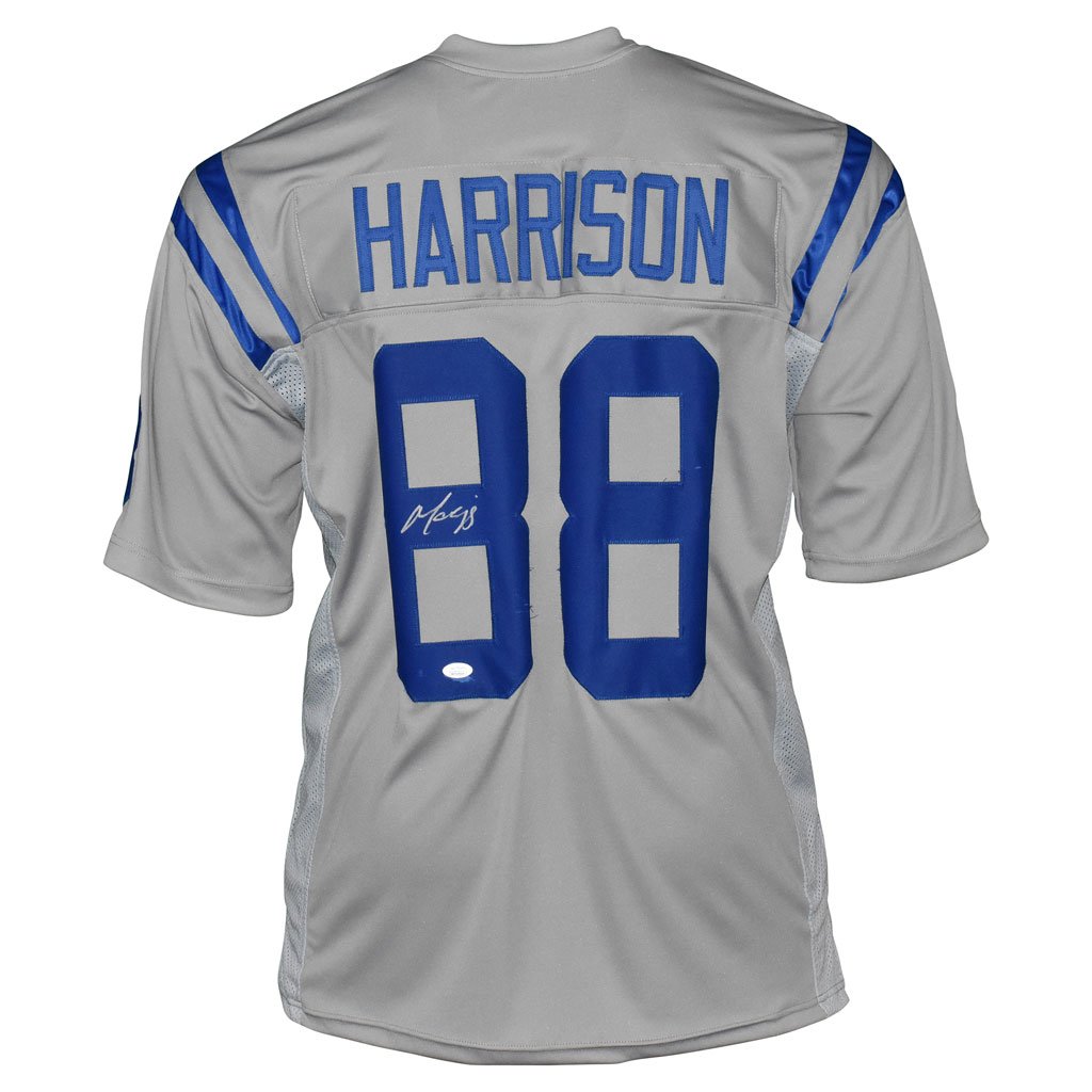 Marvin Harrison Autographed Indianapolis Colts Football NFL Jersey JSA –  Meltzer Sports