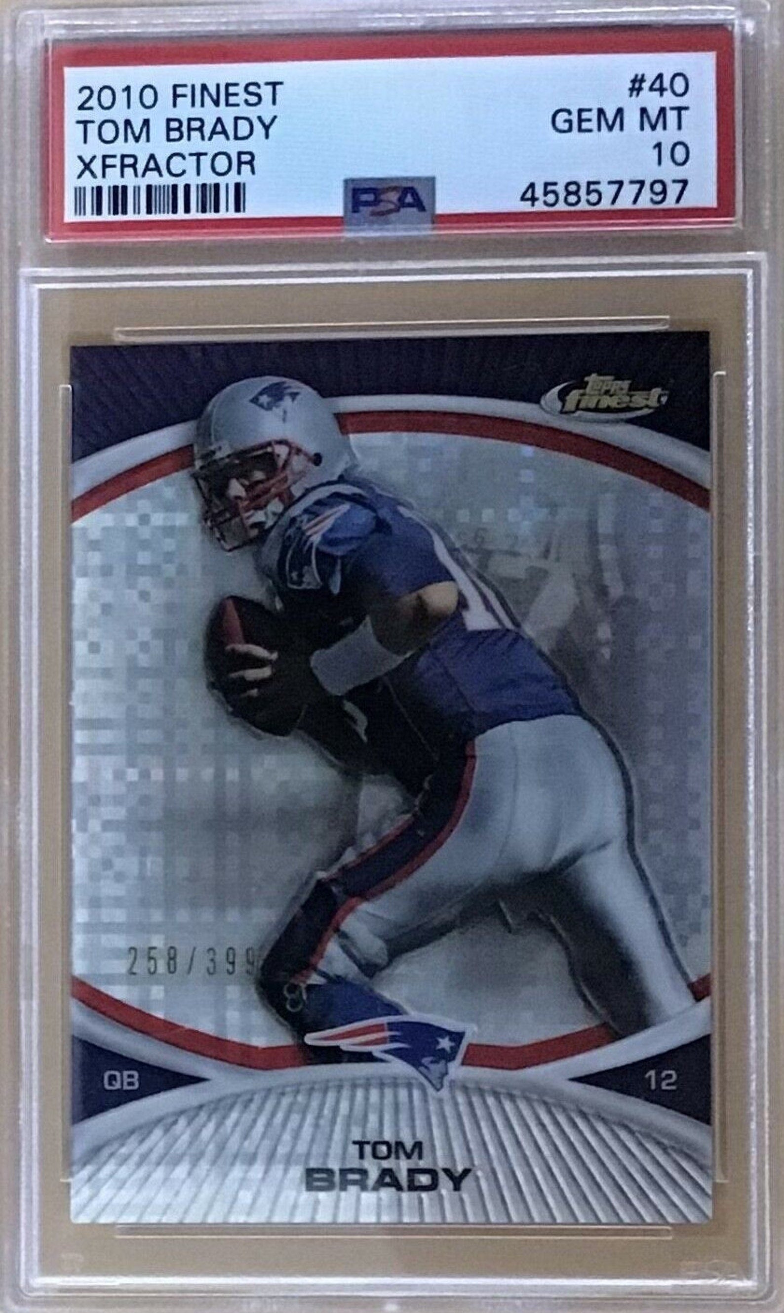 Tom Brady / 12 Different Football Cards Featuring Tom Brady