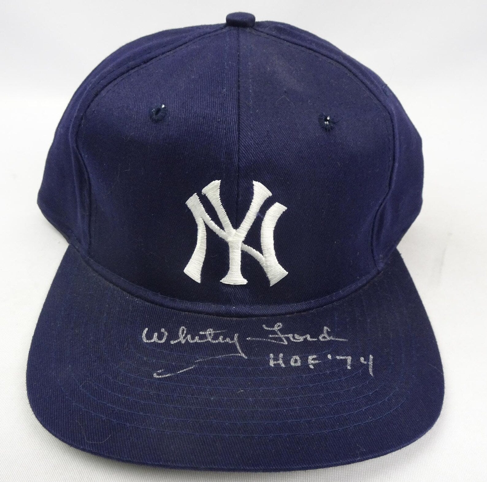 1992 New York Yankees Cap with Green Under Brim