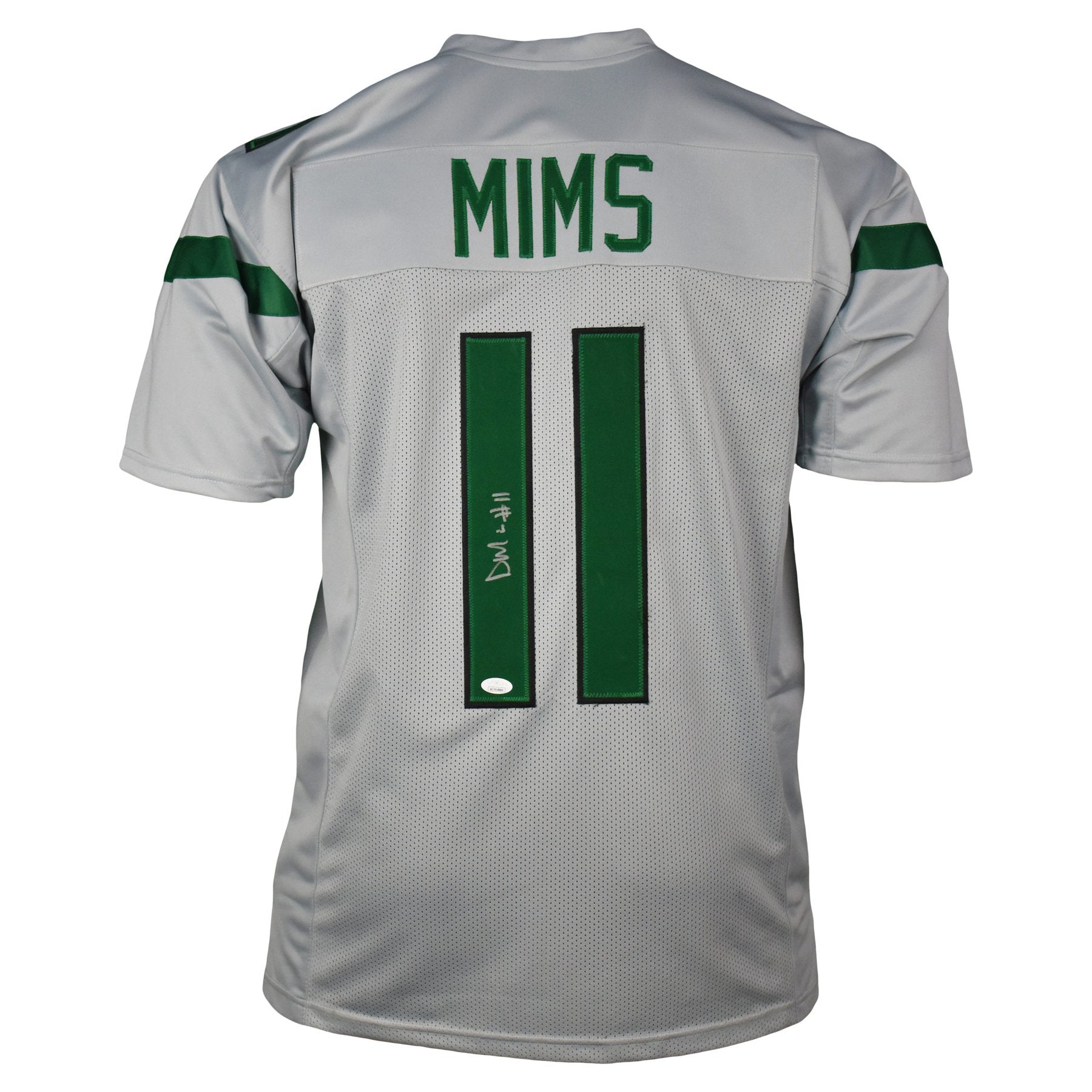 Denzel Mims Autographed New York Jets Football NFL Jersey JSA – Meltzer  Sports