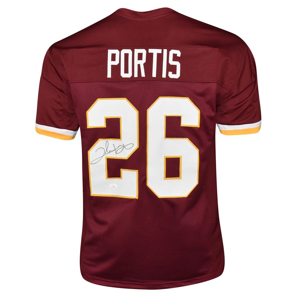 Clinton Portis Autographed Washington Football NFL Jersey JSA