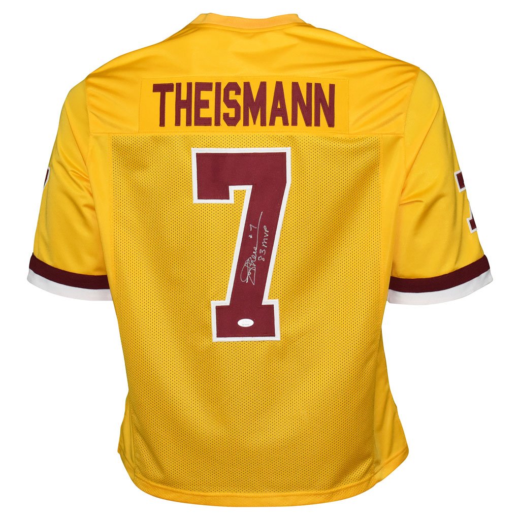Joe Theismann Autographed Washington Football NFL Jersey with 83 MVP I –  Meltzer Sports