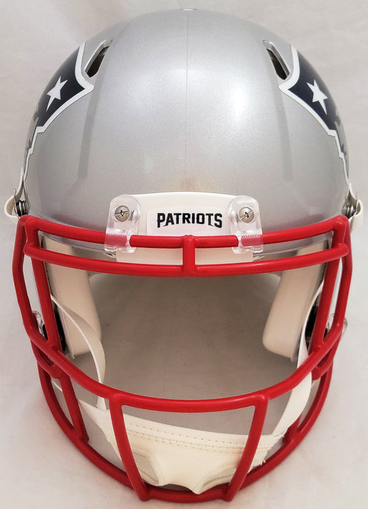 Mac Jones New England Patriots Autographed Football Helmet