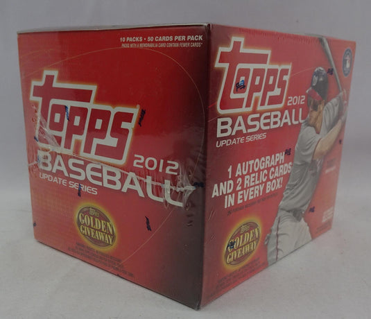 2012 Topps Update Series Baseball Jumbo Box