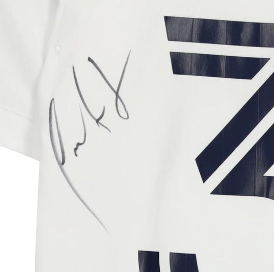 Boris Sekulic Chicago Fire Autographed Match-Used #2 White Jersey from the  2020 MLS Season