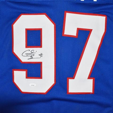 Cornelius Bennett Autographed Buffalo Bills Football NFL Jersey JSA –  Meltzer Sports