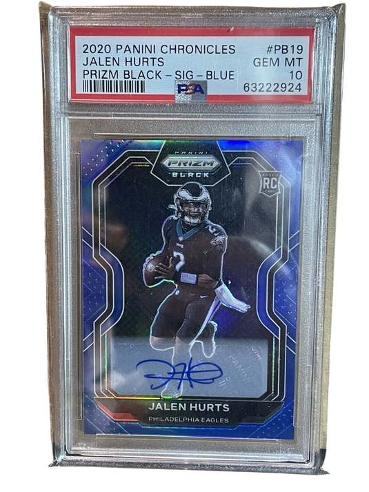 : 2020 Panini Prizm Chronicles Black Jalen Hurts Rookie