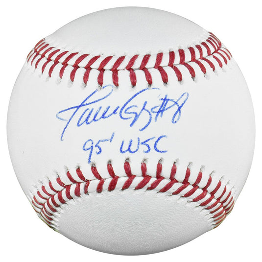 Greg Maddux Autographed Official MLB Hall of Fame Baseball with HOF 14  Inscription Beckett