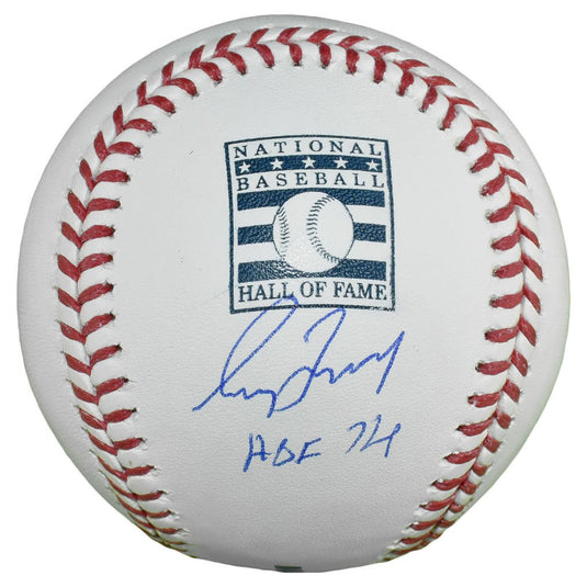 Andre Dawson Autographed Rawlings Gold Glove Logo Baseball (Beckett)