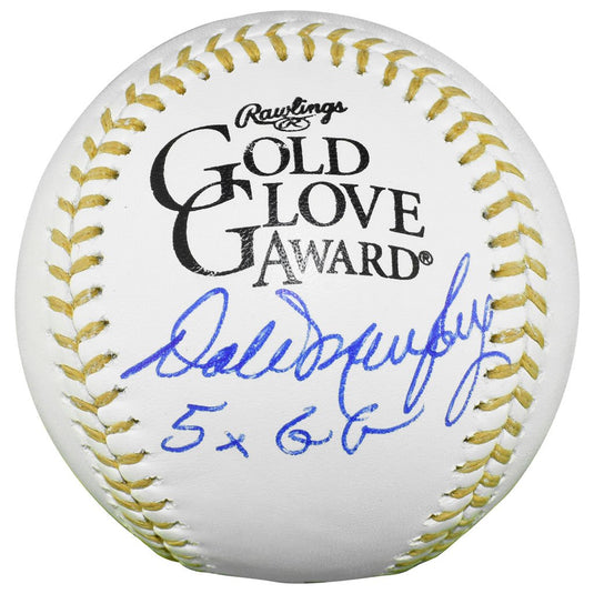 Autographed DALE MURPHY NL MVP 82, 83 Official Rawlings Major League  Baseball JSA Witness