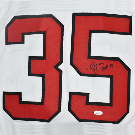 Aeneas Williams Autographed Arizona St. Louis Rams Throwback Football NFL  Jersey with HOF 14 Inscription JSA